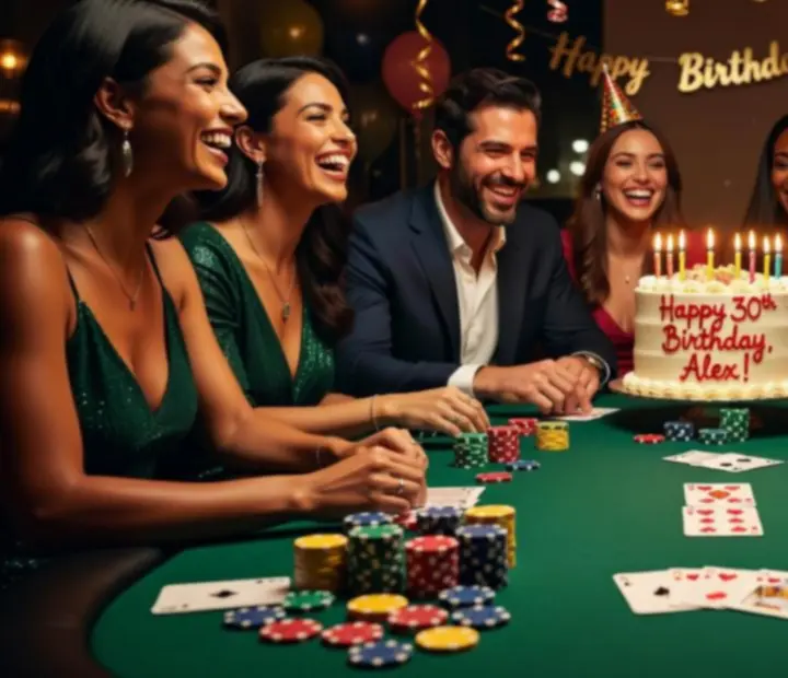 Urodzinowy poker night w gronie przyjaciół